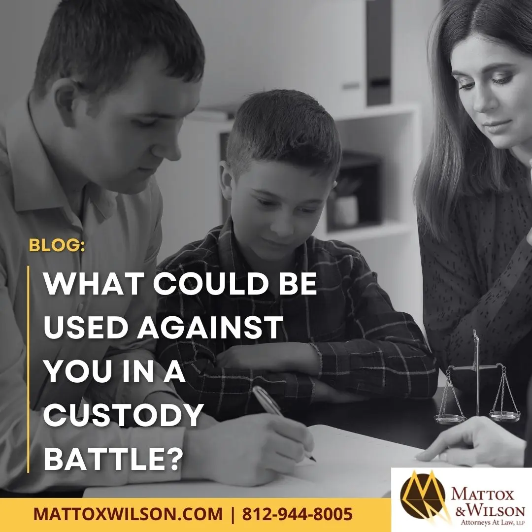 what could be used against you in a custody battle